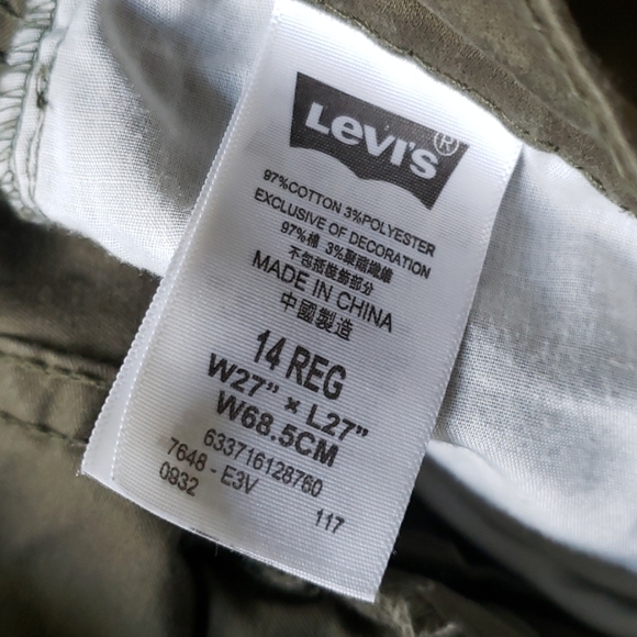 LEVI'S Olive pants - Picture 5 of 5